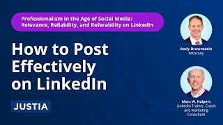 How to Post Effectively on Linkedin | Professionalism in the Age of Social Media Part 2 of 4