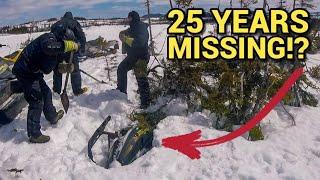 Recovering a 25 YEAR OLD Snowmobile in Newfoundlands Wilderness!