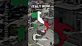 Italy now vs then #history #mapper