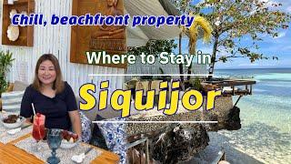 Where to stay in Siquijor | Relaxing beach front accommodation | Swakihan Guesthouse