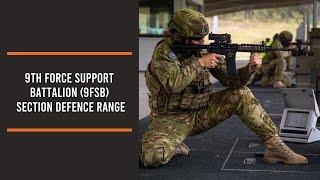 9th Force Support Battalion - Section Defence Range