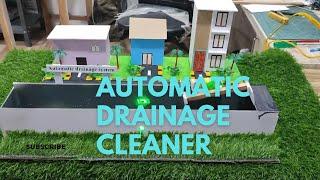 Inspired award project | Automatic Drainage Cleaner | LDR Sensor Based | Best School Project