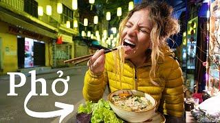 BEST VIETNAMESE STREET FOOD Tour in Hanoi, Vietnam! (2023)