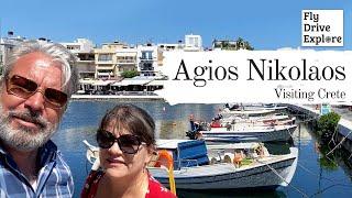 What's It Like In Agios Nikolaos, Crete? - A Walk Into Town From Almyros Beach