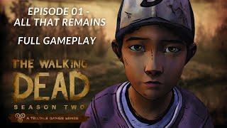 The Walking Dead Season 2 Episode - 1 "All That Remains" Full Gameplay (No Commentary)