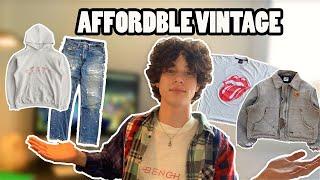 How To Shop Vintage ONLINE! Affordable Vintage Streetwear