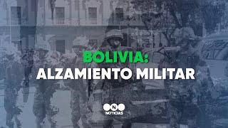 INTENTO de GOLPE DE ESTADO y TENSIÓN en BOLIVIA - Telefe Noticias