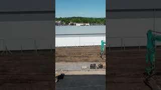 DJI Air2s Drone Video of a Construction Site  #dronevideo #dronefootage #construction #surveyor