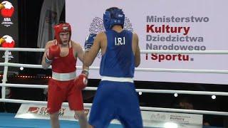 Kielce 2021 Session7B (M64kg)  STARIKOV Matvei (EST) vs SHEKARI Amirreza (IRI)