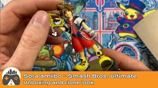 [amiibo] Sora - Smash Bros. Ultimate - Unboxing & Close look