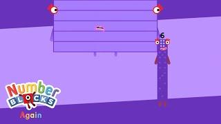 Counting by Sixes Revision | Numberblocks Again