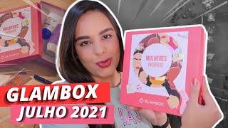 MINHA GLAMBOX JULHO 2021 EDIÇÃO MULHERES INCRÍVEIS | VALE A PENA ASSINAR A GLAMBOX? | Gabbi Oliveira