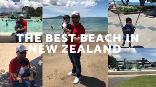 Mission Bay Beach New Zealand | Zora First Time Travelling To Beach | Travel With Zora