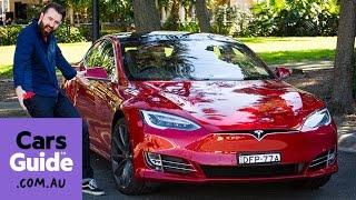 Tesla Model S P90D 2016 review | road test video