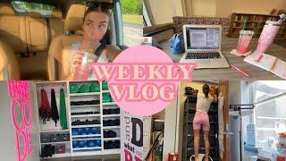 WEEKLY VLOG | BSN classes, setting up my clinic, working out 🩺‍️