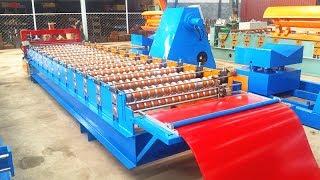 China 2017 corrugated iron roofing sheets price machine