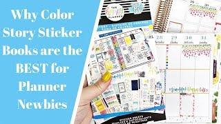 Why Color Story Sticker Books are the BEST for Planner Newbies