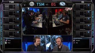 TSM vs Evil Geniuses | 2014 NA LCS Spring split Season 4 W1D1 | TSM vs EG G1