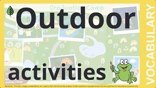 Vocabulary | Outdoor activities | 6BU5