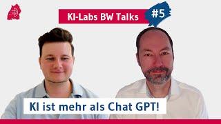 Mehr als ChatGPT! Einsatzmöglichkeiten von KI (KI-Labs BW Talks #5)