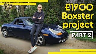 Britain's Cheapest Boxster Project Part 2 - Fixing my £1900 Porsche