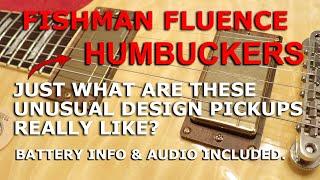 Fishman Fluence Humbucker Pickups | An overview and some audio and gear chat