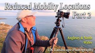 Low or Reduced Mobility Locations in North Wales with roadside parking for top landscape photography