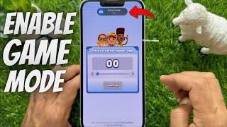 How to Enable Game Mode on iPhone in iOS 18