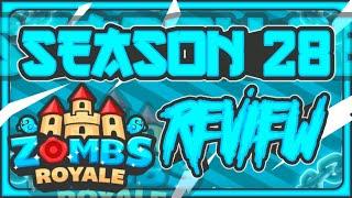 NEW *Season 28* + **REVIEW** - zombsroyale.io