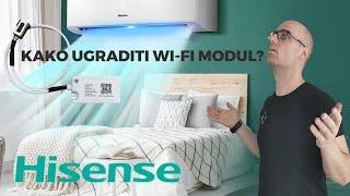 Kako ugraditi WI-FI modul na HISENSE klimi?