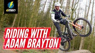 Freeride & Downhill E Biking At Revolution Bike Park | Riding With Adam Brayton