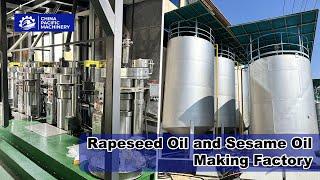 Rapeseed Oil and Sesame Oil Processing Plant Project by Pacific|Cooking Oil Manufacturing Mill