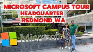 Microsoft Headquarter Campus Tour | Redmond,WA | #microsoft #microsoftheadquartercampus #seattle