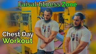 Chest Day workout | Faisal fitness zone | Danish Zafar | Vlog | @faisalfitneszone