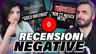 LEGGIAMO le RECENSIONI NEGATIVE (e assurde) dei nostri giochi PREFERITI