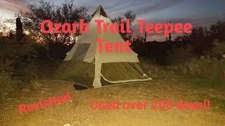 Ozark Trail Teepee Tent Revisited