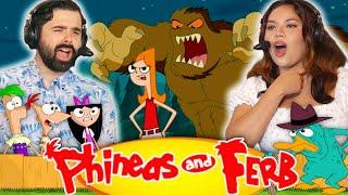 We Watched PHINEAS AND FERB EPISODE 5 AND 6 For the FIRST TIME!! LIGHTS, CANDACE, ACTION!