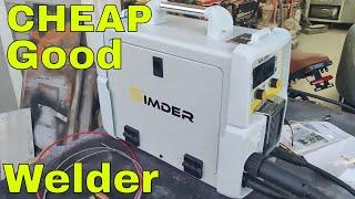 Simder SSimder MIG-250D Multi-process Aluminum MIG Welder Review Demo SUPER DEAL