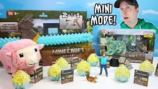 a Minecraft Movie Mini Mode Collection Review Steve attacked by Mobs!