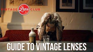 THE VINTAGE LENS CLUB Guide to Canon FD,  Leica R and Contax Zeiss