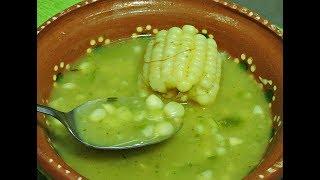 Chileatole de elote.- RecetasdeLuzMa