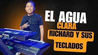 El agua clara- Richard y sus teclados, Tecladista en vivo