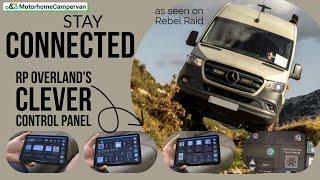 The off-grid campervan that you can talk to! RP Overland launch new smart control system