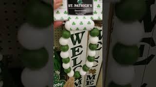 HOBBY LOBBY ST.PATRICK'S DAY/SHOP WITH ME #shorts #hobbylobby #home #stpatricksday #shortsvideo