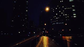 4K ASMR Rain Walk at Dawn | Osaka Japan | Night City Ambience Relax Sleep Work Stress