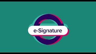 e-Signature in SmartSimple Cloud