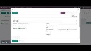 Odoo   Proyectos Planificación Gantt