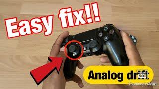 *NEW* HOW TO FIX Analog Drift on PS4 CONTROLLER EASY FIX! 100% WORKING Analog Stick moving by itself