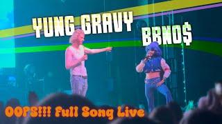 BBNO$ and Yung Gravy perform “OOOPS!!!” Live @ Tampa, FL. **BBNO$ SONIC THE HEDGEHOG COSPLAY**