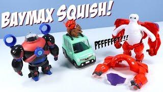 Big Hero 6 The Series Squish to Fit Baymax Toy Review